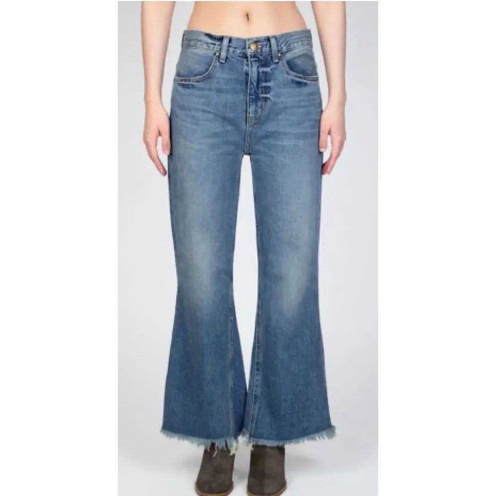 The Great THE KICK BELL JEAN in CANOPY WASH NWT Size 30